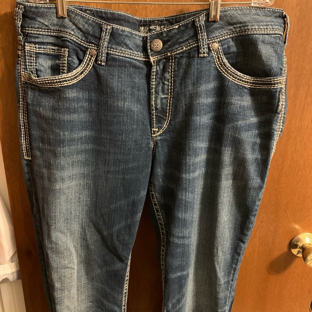 Silver Jeans, Suki Size 18/L 33